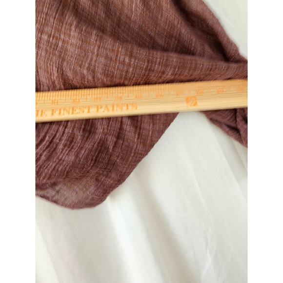 Free People kimono boho Rosebud Guaze Cotton Festival Hippie Grunge Peasant OS - Picture 11 of 12